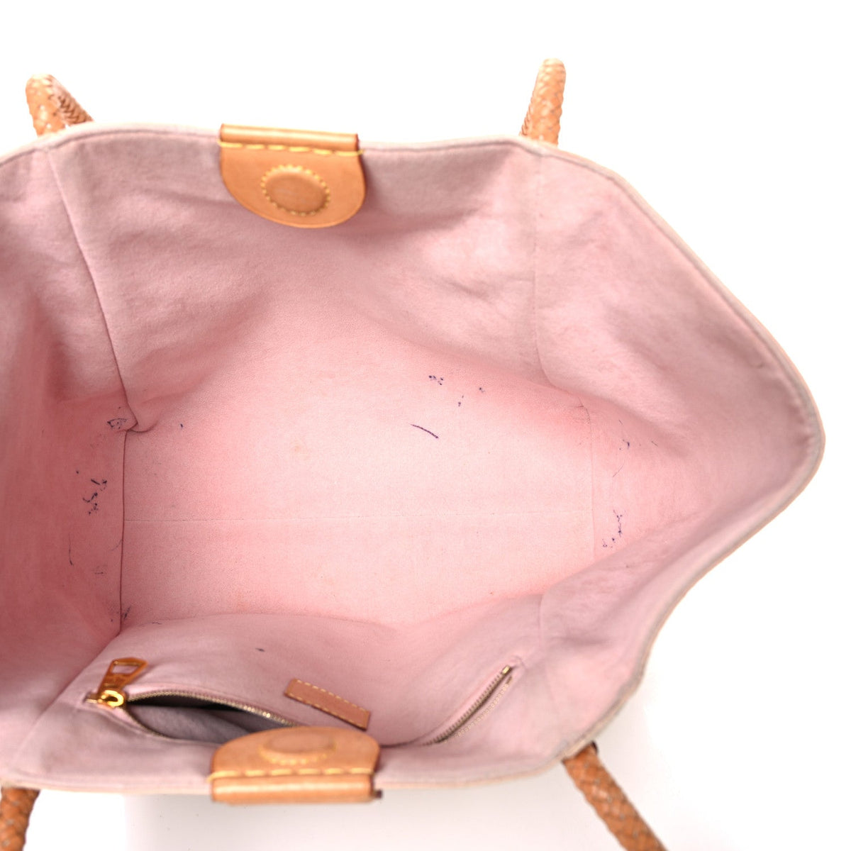 Damier Azur Propriano Rose Ballerine Handbag