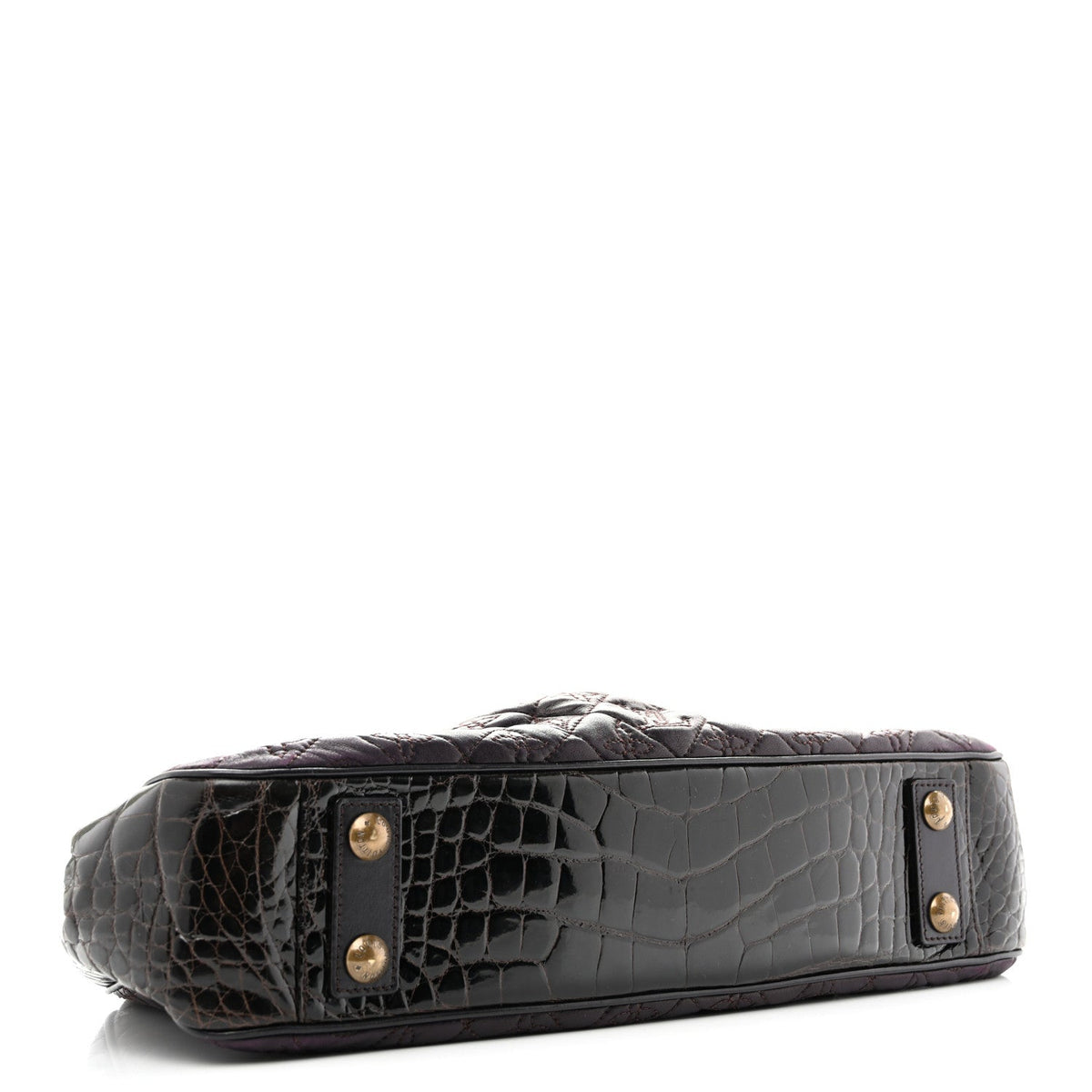 Monogram Vienna Alligator Sac Fermoir Gm Handbag