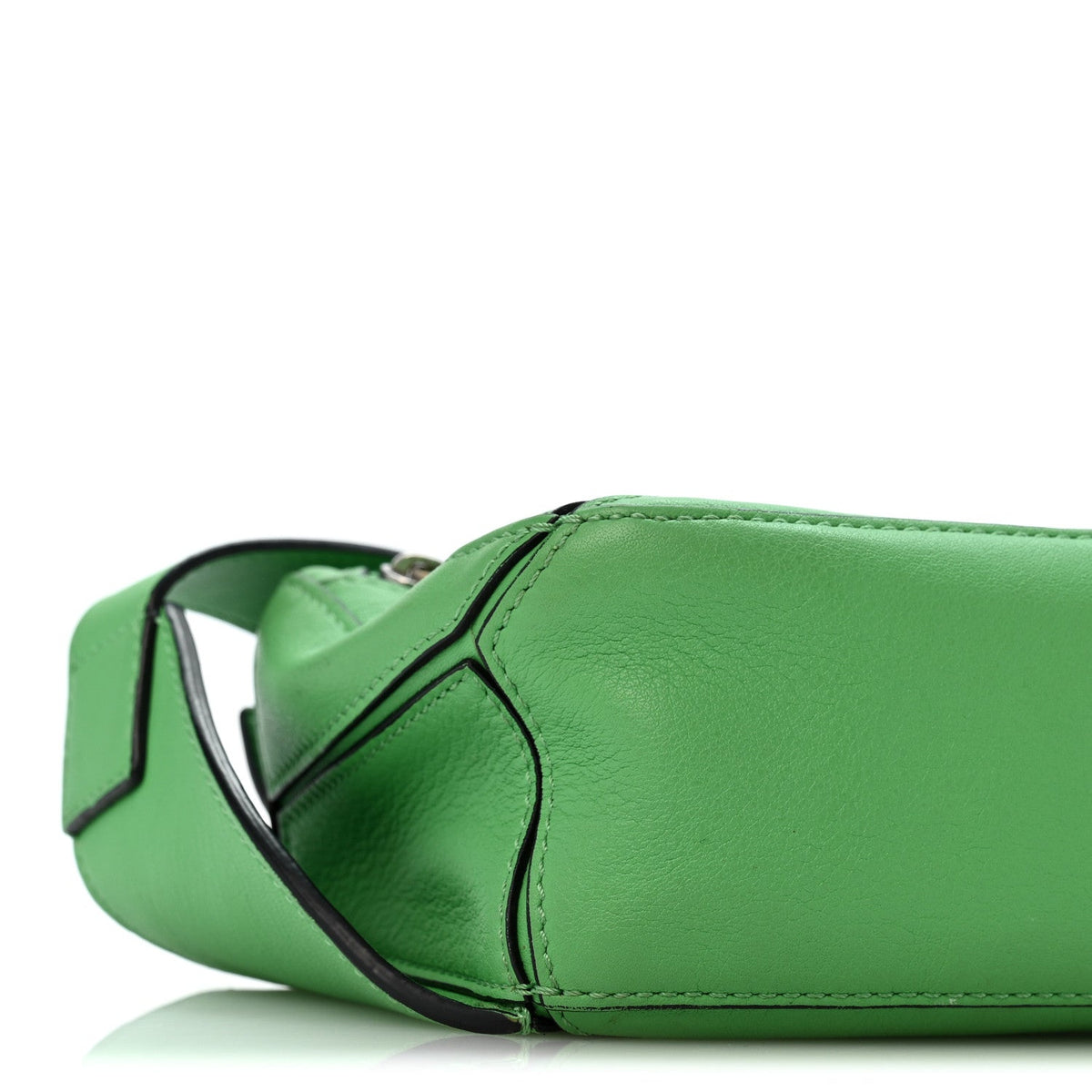 Mini Calfskin Handbag - Green