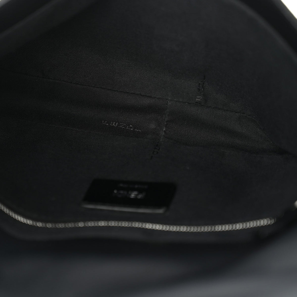Fabric Belt Bag - Black