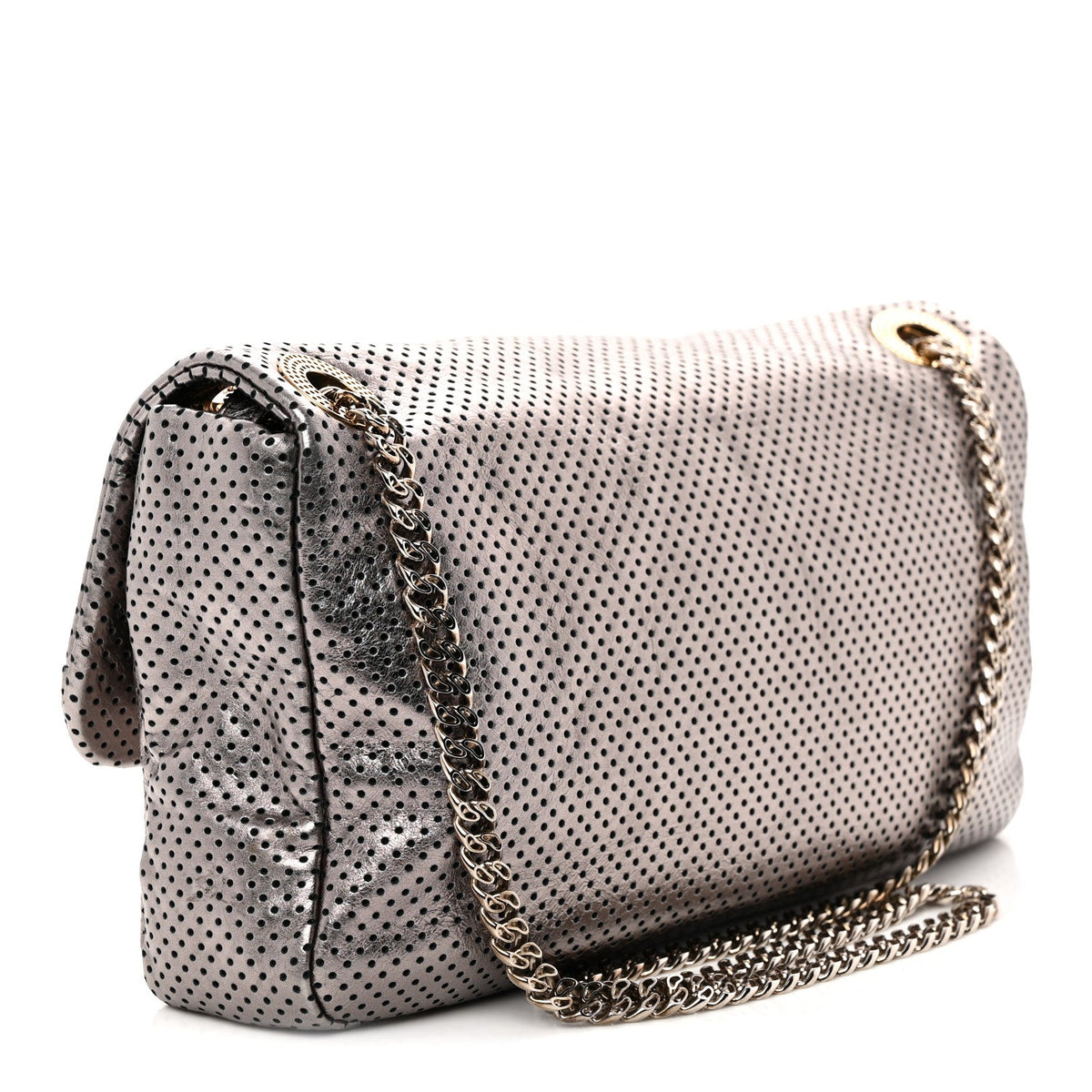 Calfskin Flap Shoulder Bag