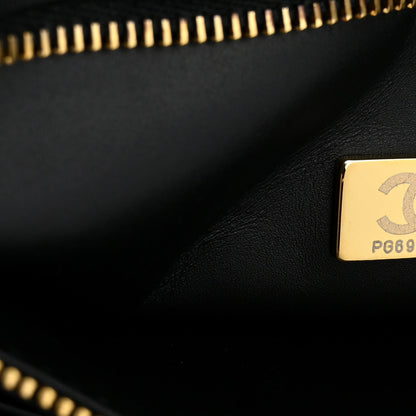 Calfskin Tote Bag - Black