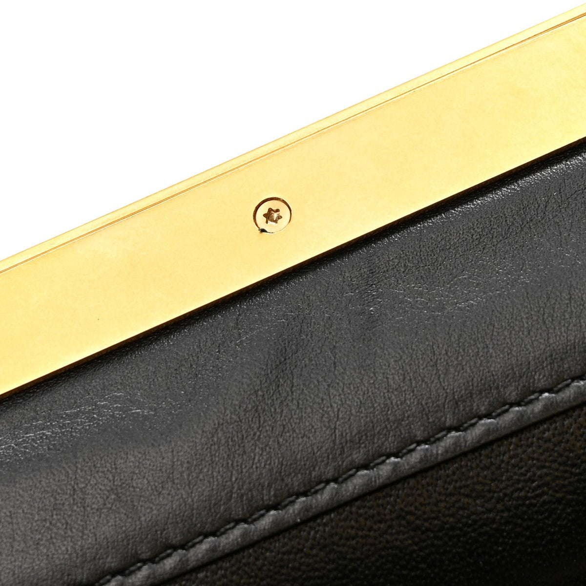 Medium Calfskin Shoulder Bag - Black