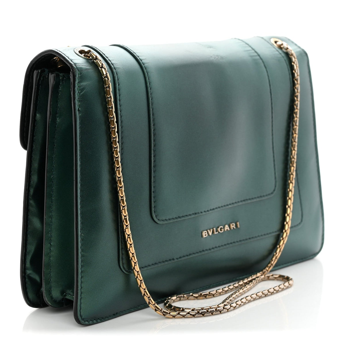 Calfskin Shoulder Bag - Green