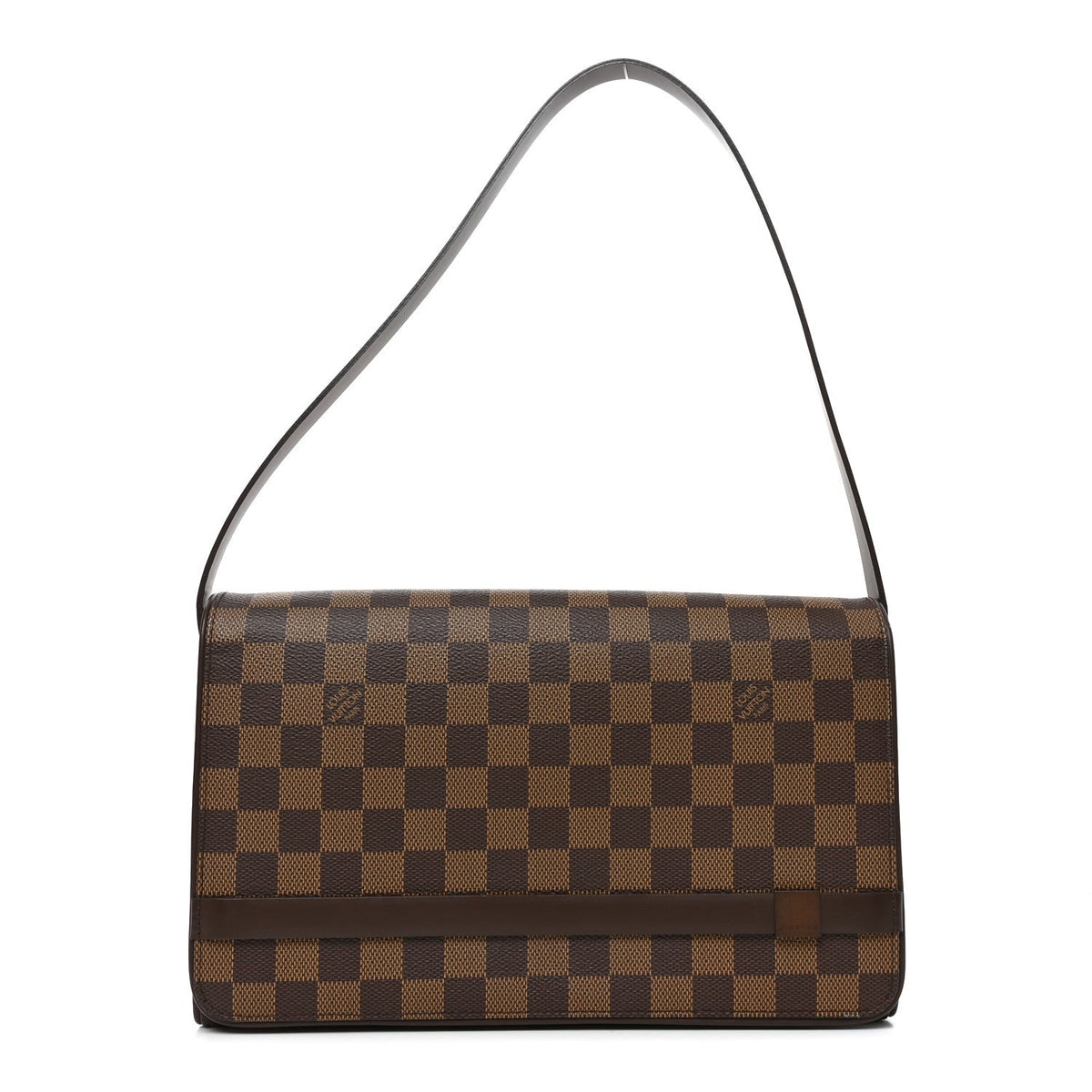 Damier Ebene Tribeca Long Handbag