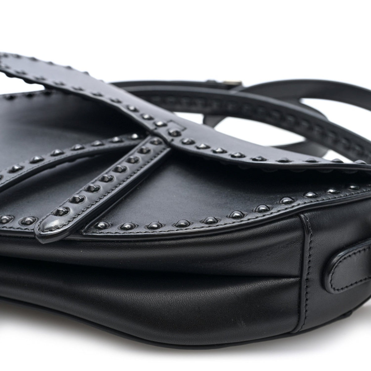 Calfskin Handbag - Black