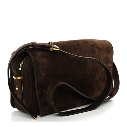 Medium Suede Shoulder Bag