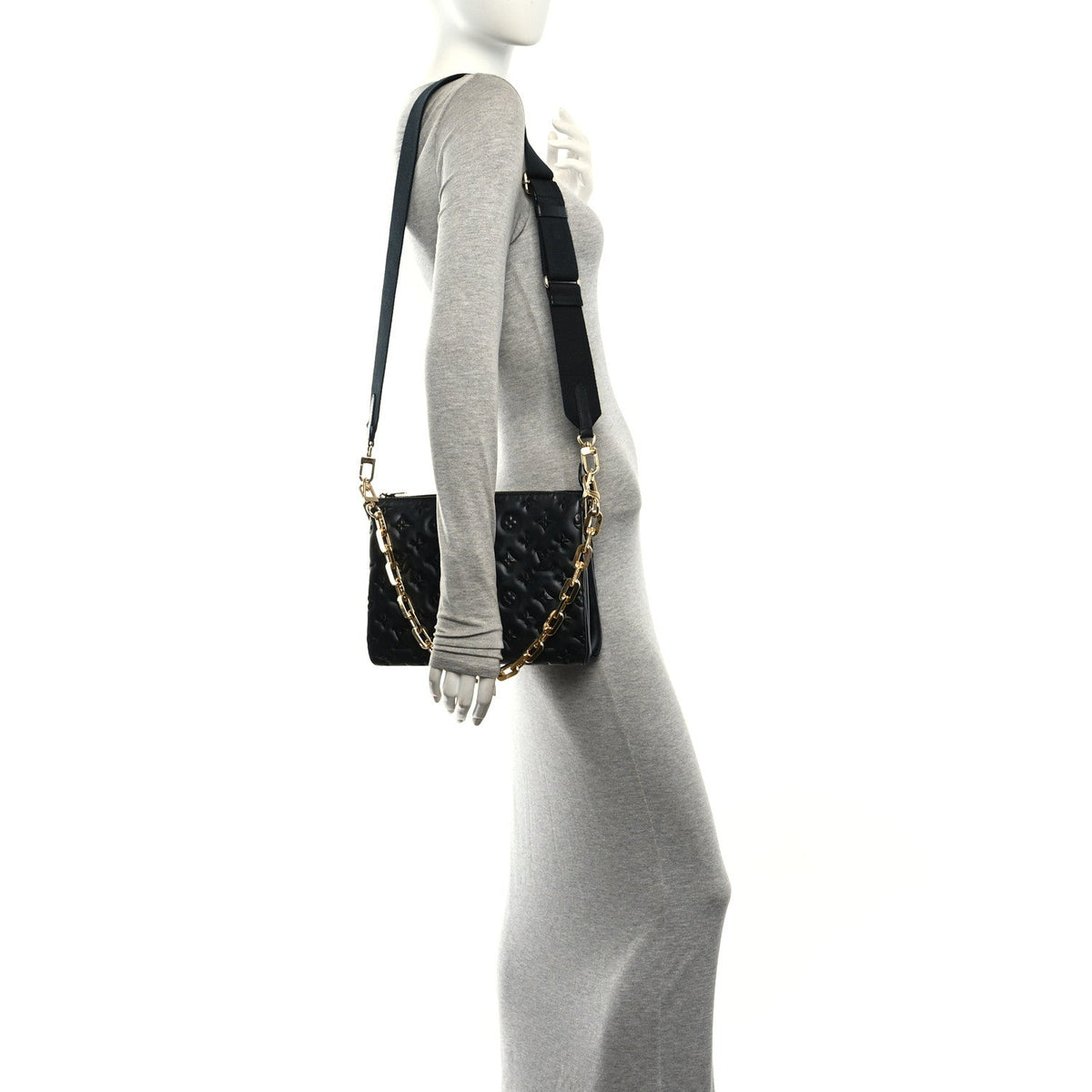 Lambskin Handbag - Black