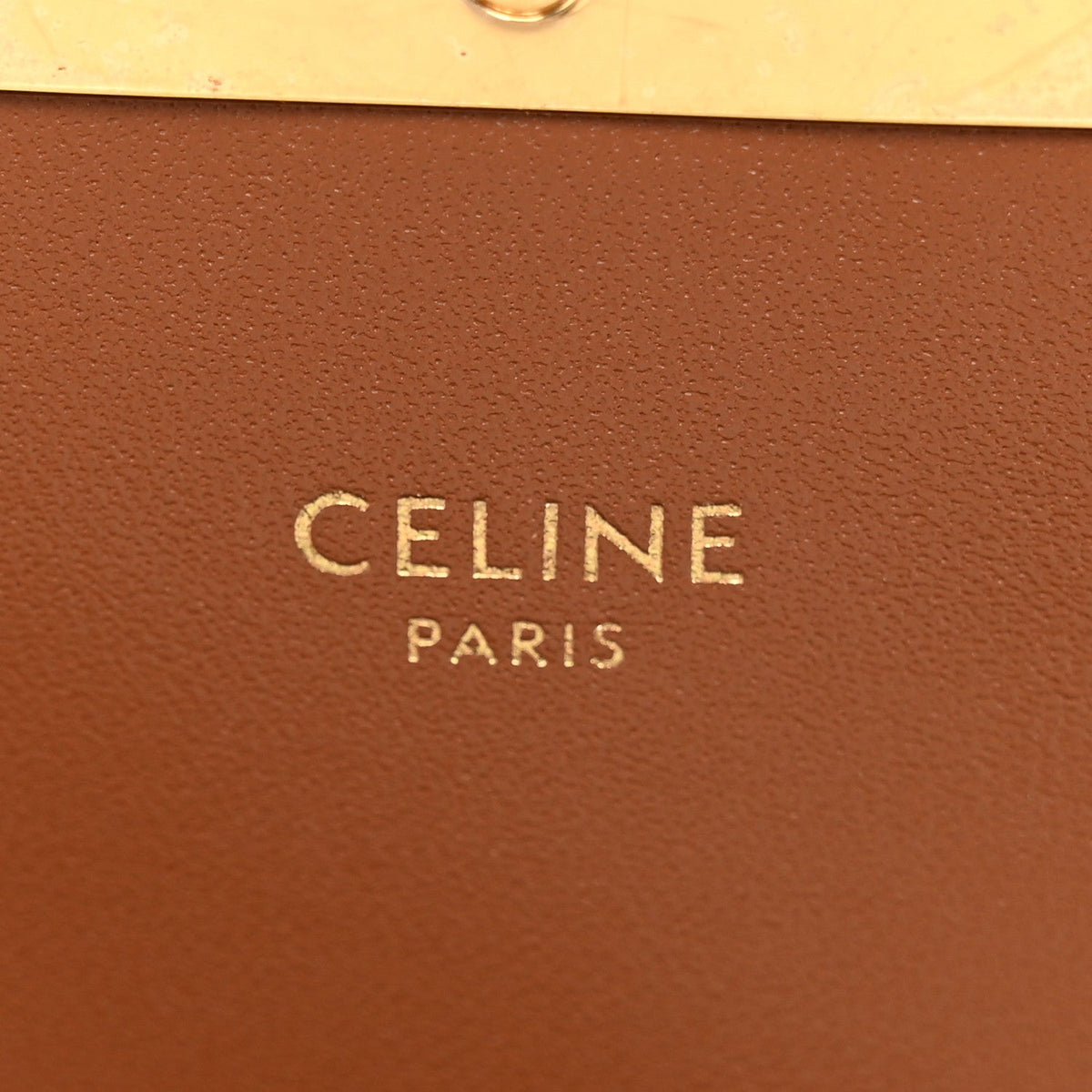 Calfskin Canvas Handbag - Tan