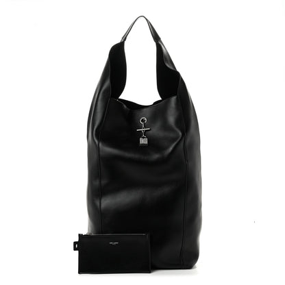 Large Calfskin Hobo Bag - Tan