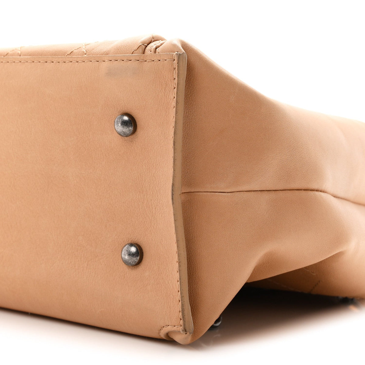 Medium Calfskin Backpack - Beige