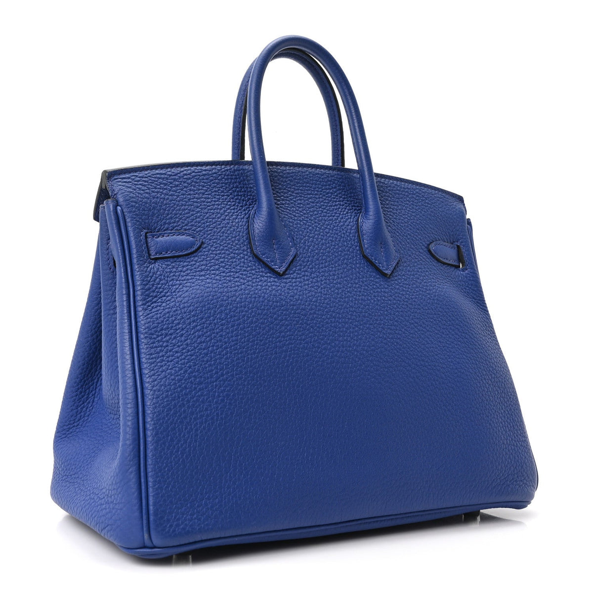 Togo Birkin 25 Bleu Electrique Handbag