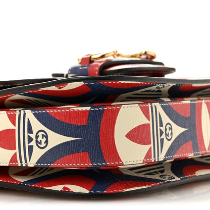 Small Calfskin Shoulder Bag - Red