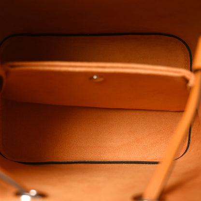 Epi Neonoe Bb Indigo Safran Handbag