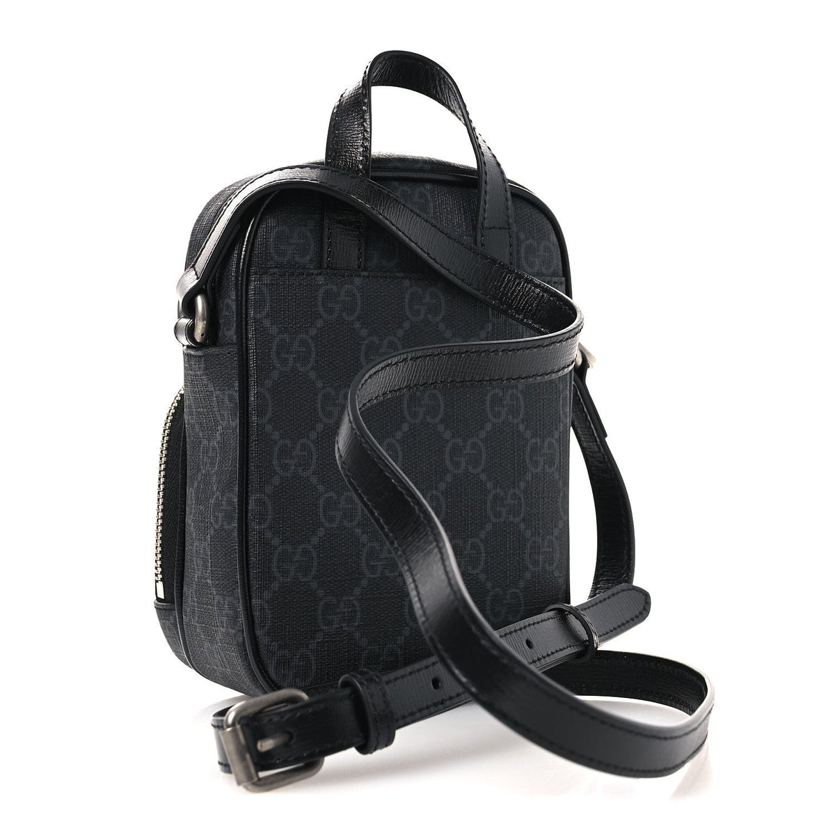 Mini Calfskin Handbag - Black