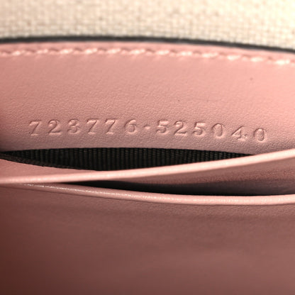 Mini Calfskin Crossbody Bag - Pink