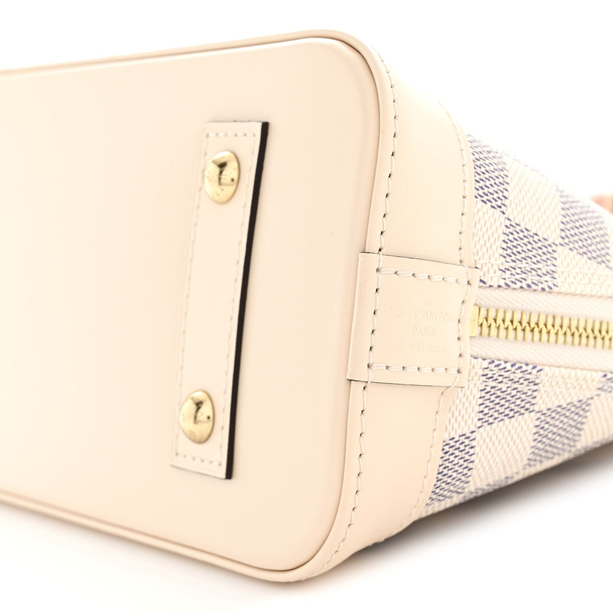 Damier Azur Braided Alma Bb Handbag