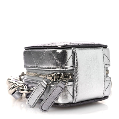 Quilted Lambskin Clutch Bag - Black