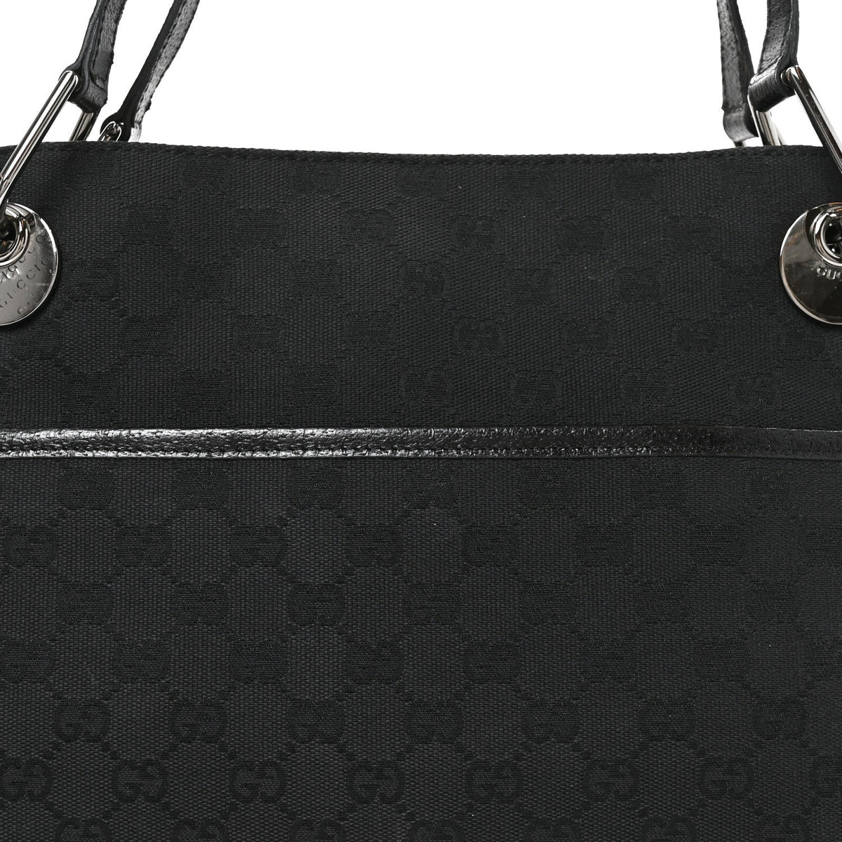 Medium Shoulder Bag - Black