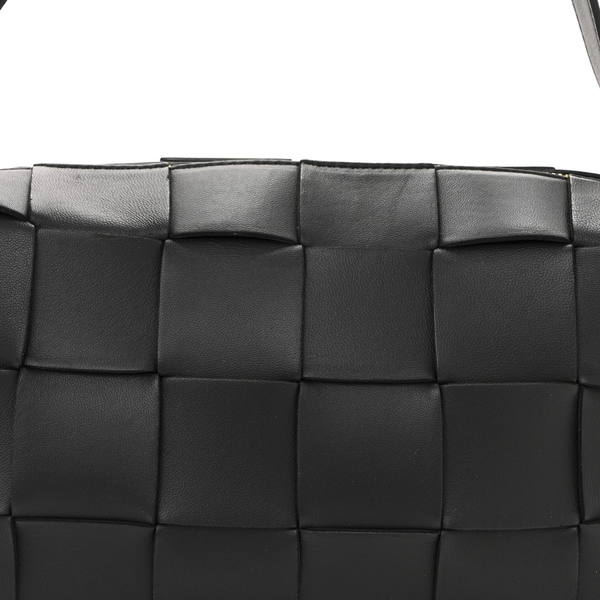 Maxi Lambskin Handbag - Black