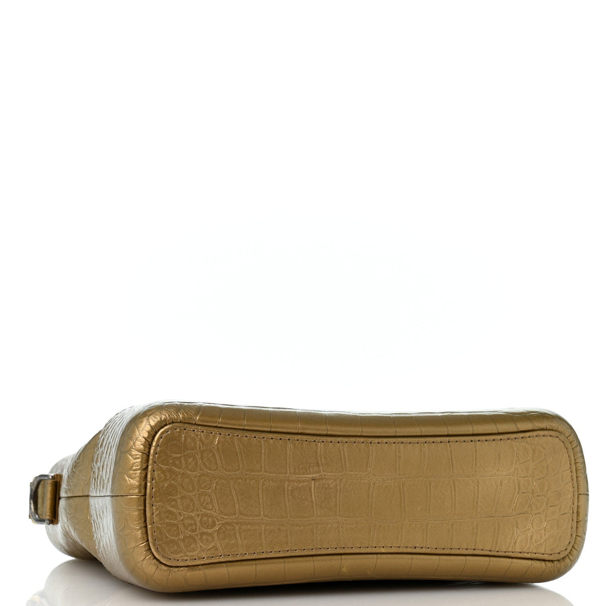 Medium Calfskin Hobo Bag - Gold
