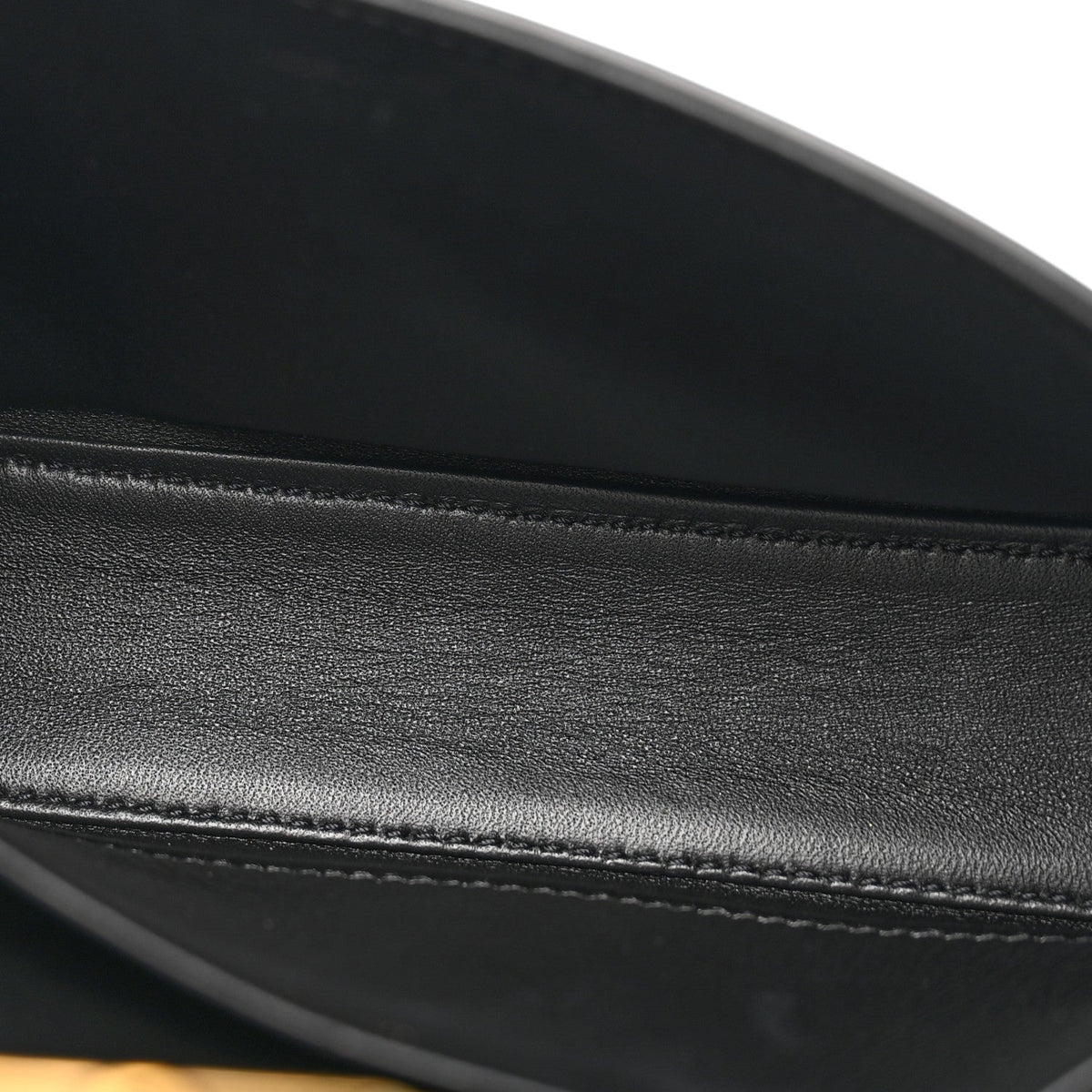 Calfskin Shoulder Bag - Black