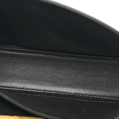 Calfskin Shoulder Bag - Black