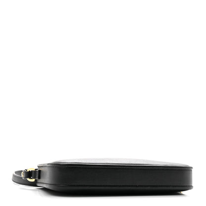 Mini Calfskin Crossbody Bag - Black