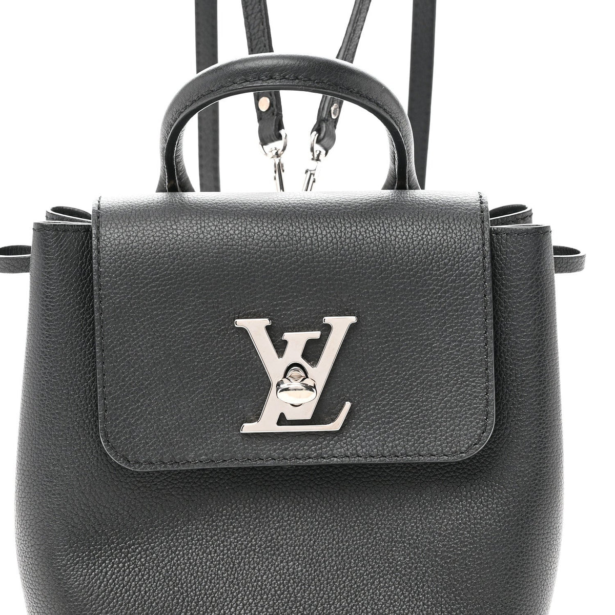 Mini Calfskin Backpack - Black
