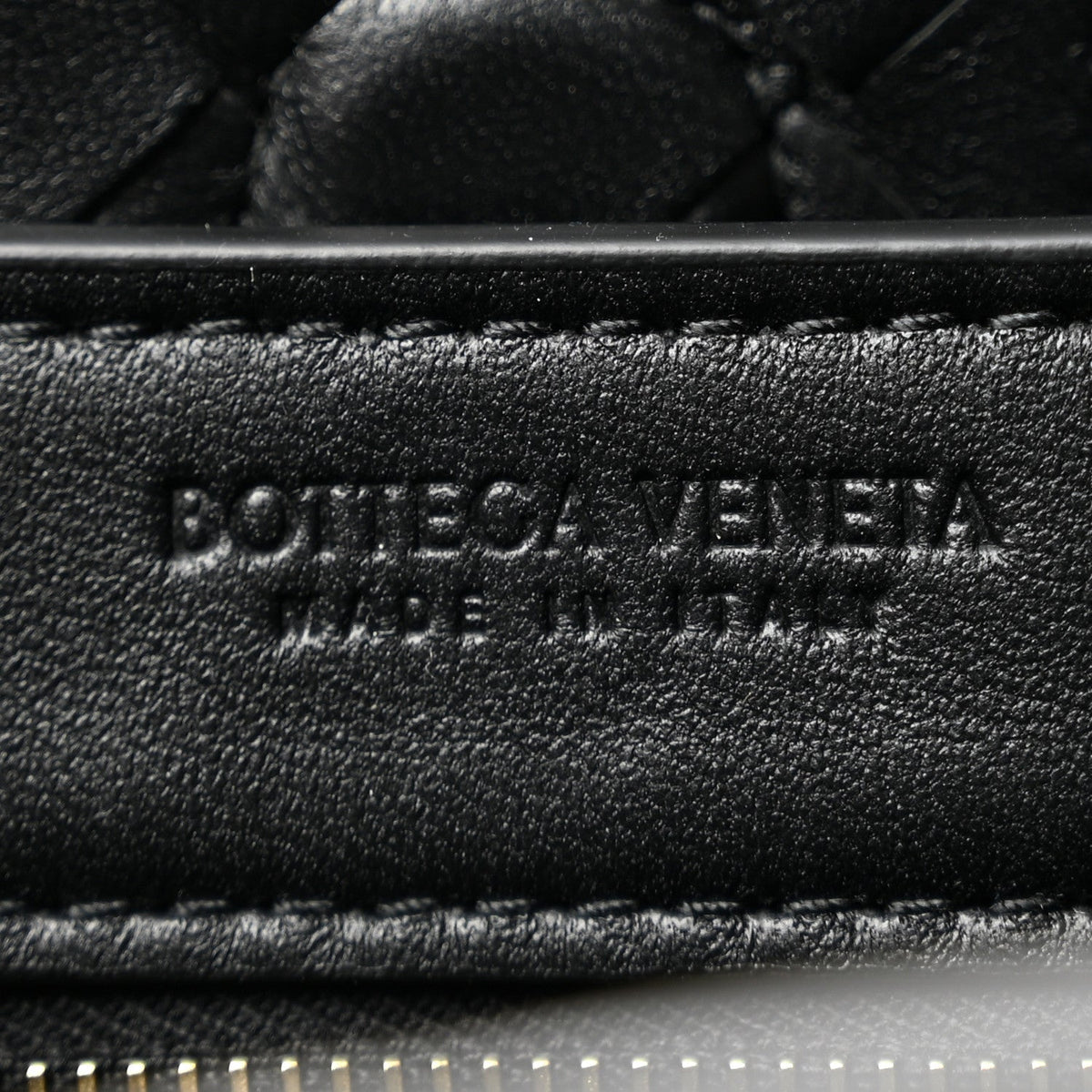 Small Nappa Shoulder Bag - Black
