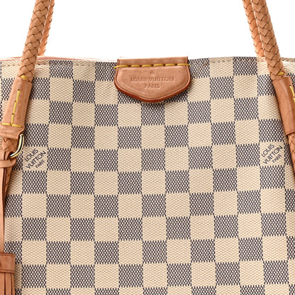 Damier Azur Propriano Rose Ballerine Handbag