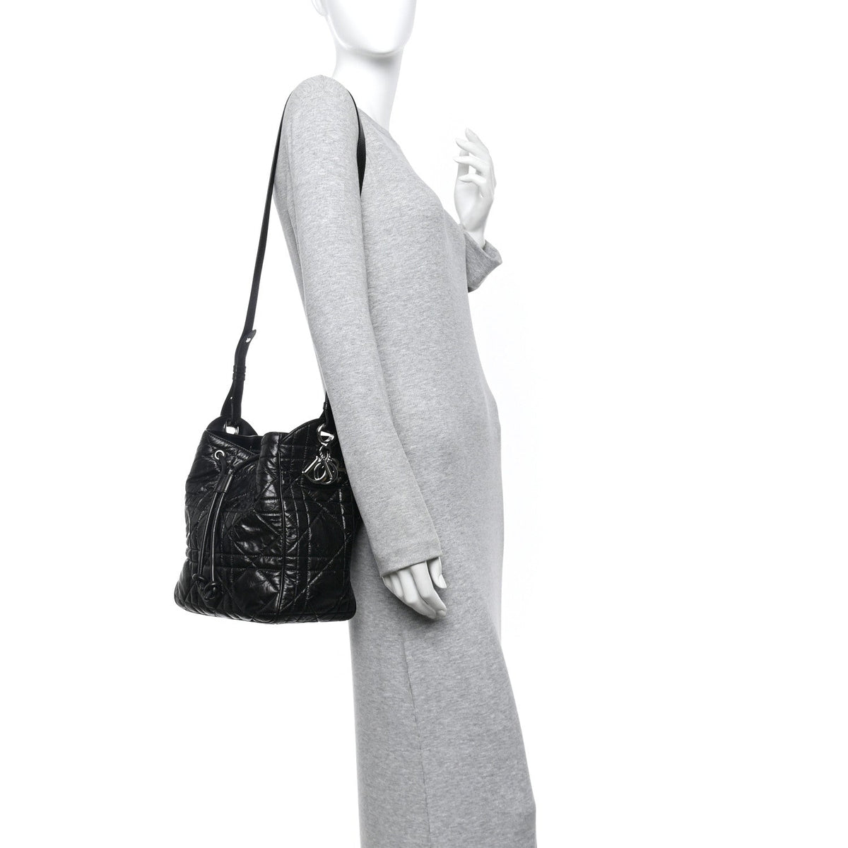 Medium Calfskin Handbag - Black