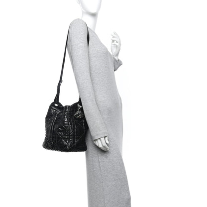 Medium Calfskin Handbag - Black