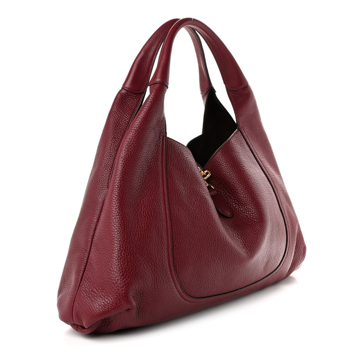 Maxi Calfskin Shoulder Bag - Red