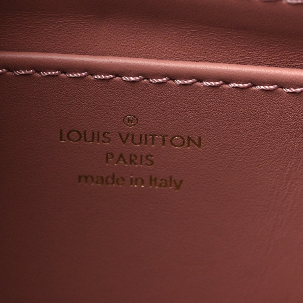 Lambskin Handbag - Beige