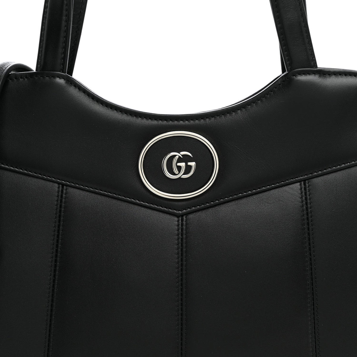Small Calfskin Tote Bag - Black