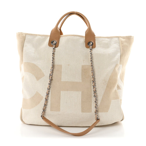 Large Canvas Tote Bag - White