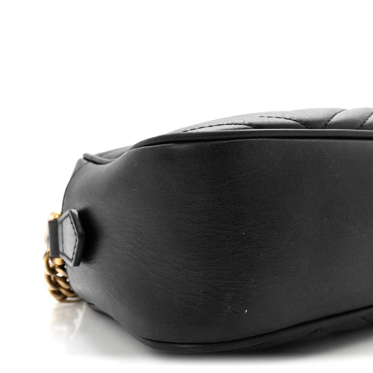 Small Calfskin Shoulder Bag - Black