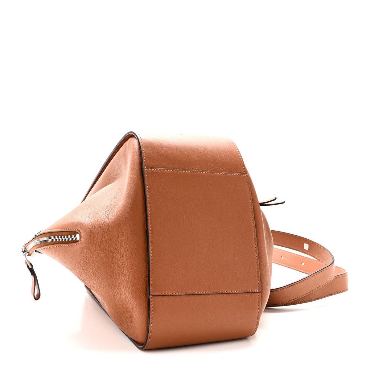 Small Calfskin Shoulder Bag - Tan