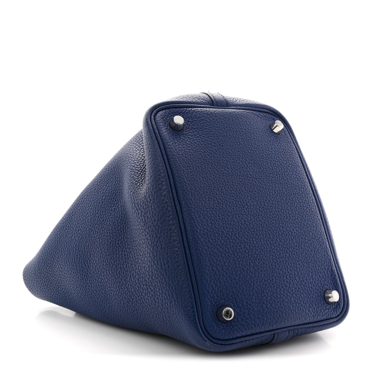 Taurillon Clemence Picotin Lock 18 Pm Bl Handbag