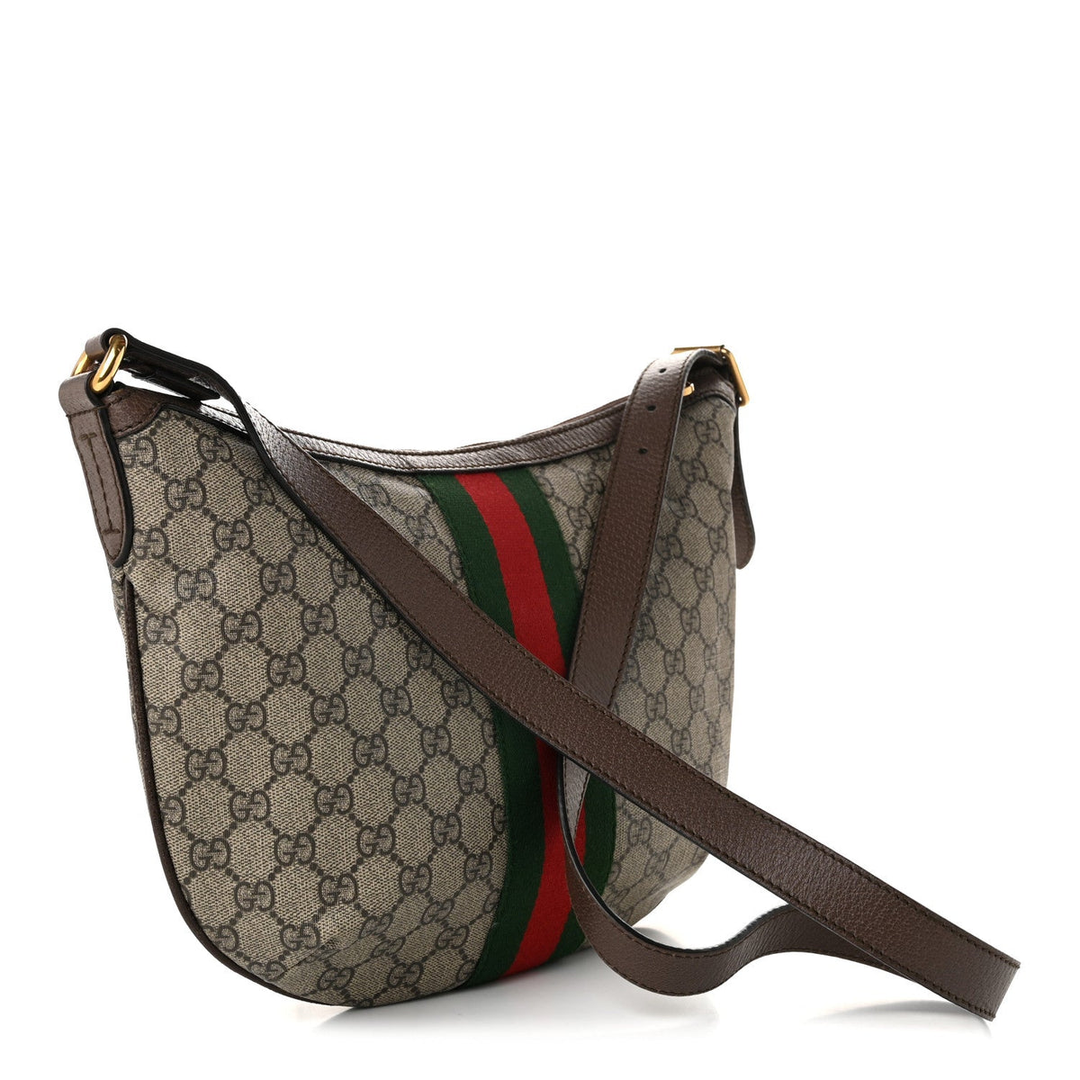 Small Hobo Bag - Brown