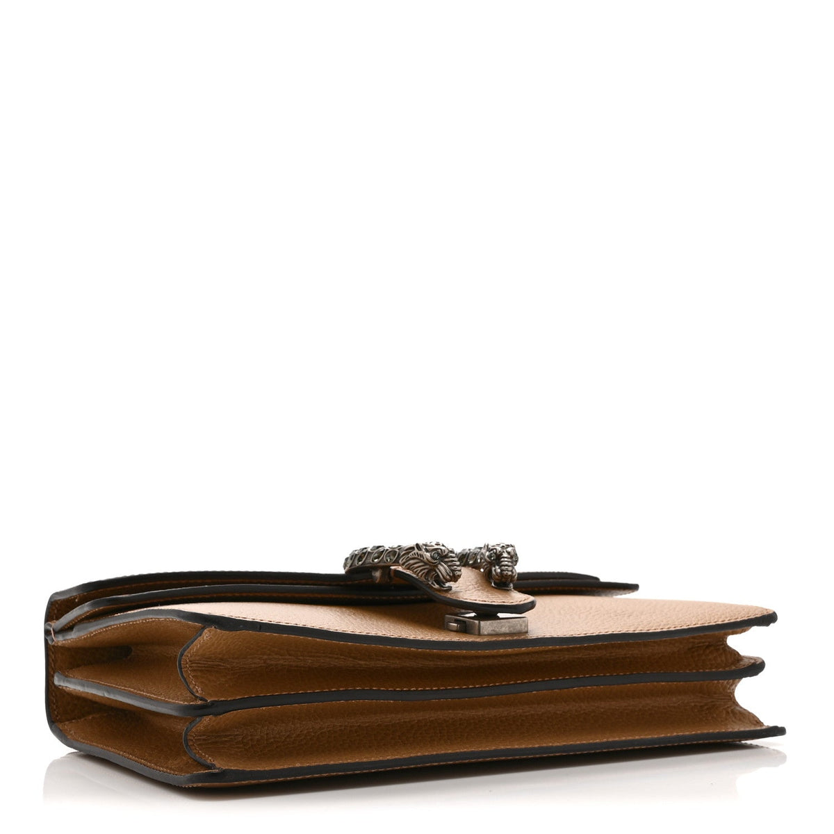 Small Calfskin Shoulder Bag - Natural