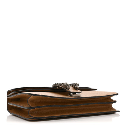 Small Calfskin Shoulder Bag - Natural