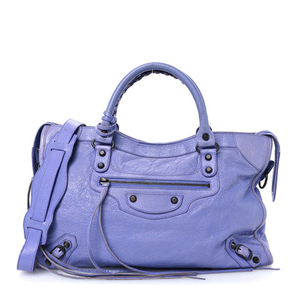 Agneau Classic Hardware City Mauve Light Handbag