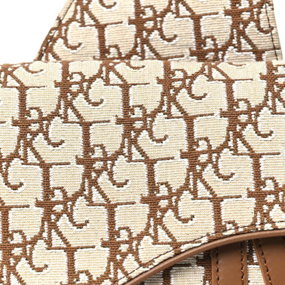 X Cactus Jack Oblique Saddle Bag Coffee Handbag