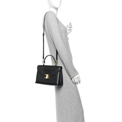 Medium Calfskin Handbag - Black
