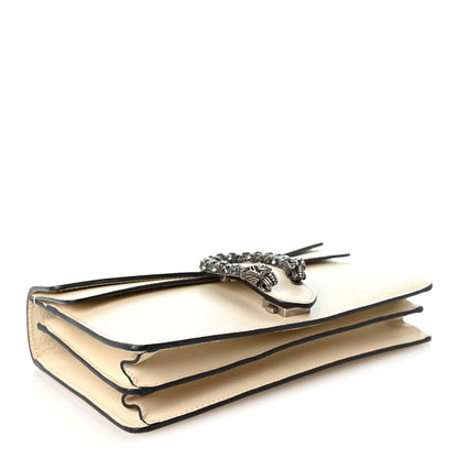 Small Calfskin Shoulder Bag - White
