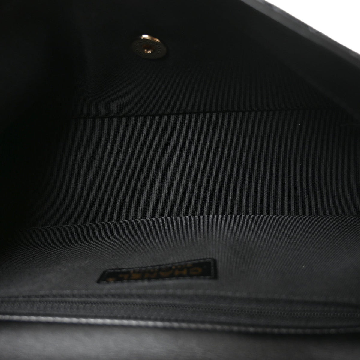 Medium Calfskin Flap Shoulder Bag - Black