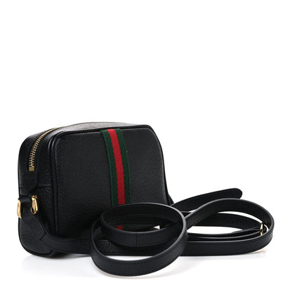 Mini Calfskin Shoulder Bag - Black