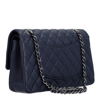 Medium Quilted Lambskin Flap Shoulder Bag